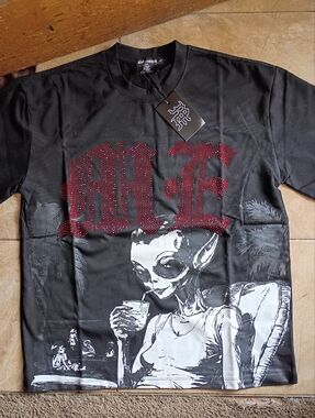 Black Mixed Emotion Graphic Tee